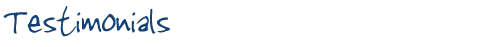 Testimonials