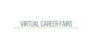 Virtual Career Fairs