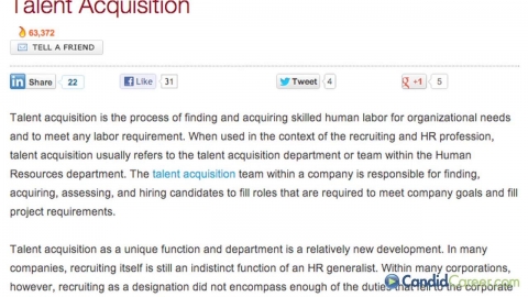 Recruiter, Talent Acquisition