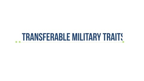 Transferable Military Traits