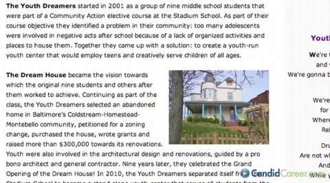 Youth Center Founder
