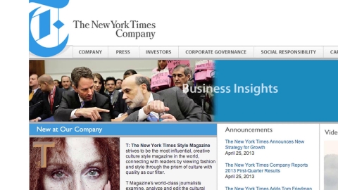 NY Times Editor