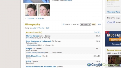 Actor and Writer